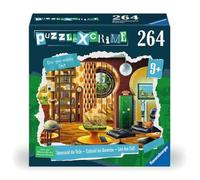Ravensburger Puzzle X Crime Kids - Il tempo predato, 264 pezzi, per 1-4 giovani detective a partire dai 9 anni in su, 13393