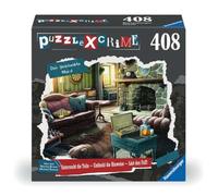 Ravensburger Puzzle X Crime - The Gift of Murder - Rompicapo poliziesco da 408 pezzi per 1-4 giocatori