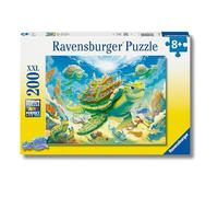 Ravensburger - Puzzle Magico Mondo Sottomarino, Puzzle 200 pezzi XXL, Puzzle Bambini 8 Anni, 58x25cm