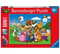 Ravensburger - Puzzle XXL Super Mario, Idea Regalo per Bambini 6+ Anni, Gioco Ed