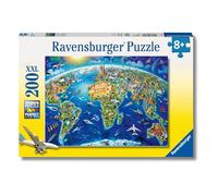 Ravensburger - Puzzle Vista dall'alto, 200 Pezzi XXL, Età Raccomandata 8+ Anni
