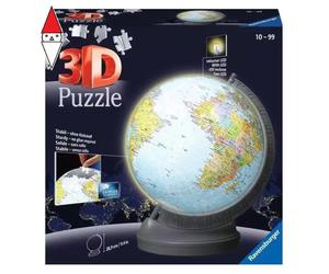 RAVENSBURGER PUZZLEBALL GLOBO 540 PEZZI NIGHT EDITION