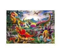 Ravensburger - Puzzles Dinosauri Colorati | Puzzle 3 Anni In Su | Puzzle Bambini 3 Anni In Su 35 Pezzi | 26 X 18 Cm Puzzles Per Bambini | Regalo Bambo e Bimba
