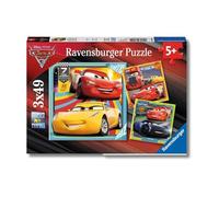 RAVENSBURGER 3 PUZZLE 49 PEZZI - CARS 3