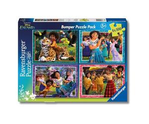 Ravensburger - Puzzles Disney Encanto 4 Pack | Puzzle Bambini 5 Anni In Su | Regalo Bambina 5 Anni E Uomo In Su 100 Pezzi | Puzzle Bambini 36 X 26 Cm | Puzzles Ravensburger