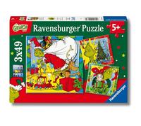 Puzzle Grinch 3x49 Pezzi di Ravensburger