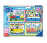 Ravensburger RVB06949 4 Puzzle da 42 Pezzi - Peppa Pig