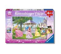 RAVENSBURGER - PUZZLE 2X24 PEZZI - PRINCIPESSE DISNEY
