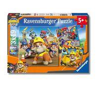 Ravensburger 12004168 Rubble & Crew - Puzzle per bambini dai 5 anni in su, con 3 x 49 pezzi