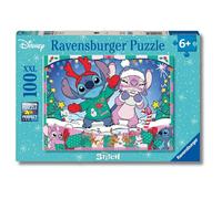 Ravensburger - puzzle disney stitch, 100 pezzi xxl, età raccomandata 6+ anni