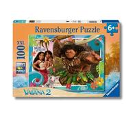 Ravensburger - Puzzles XXL Disney Vaiana 2 | Puzzle 6 Anni In Su | Puzzle 100 Pezzi Per Bambini Da 6 Anni In Su | Puzzle Bambini 36 X 49 Cm | Puzzles Ravensburger