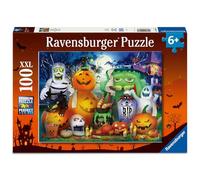 Ravensburger - Puzzles XXL Divertimento Spettrale | Puzzle 6 Anni In Su | Puzzle 100 Pezzi Per Bambini Da 6 Anni In Su | Puzzle Bambini 36 X 49 Cm | Puzzles Ravensburger