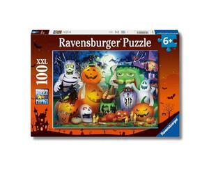 Ravensburger - Puzzles XXL Divertimento Spettrale | Puzzle 6 Anni In Su | Puzzle 100 Pezzi Per Bambini Da 6 Anni In Su | Puzzle Bambini 36 X 49 Cm | Puzzles Ravensburger