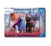 Ravensburger - Puzzle Frozen, Land of Ice - 100 Pezzi