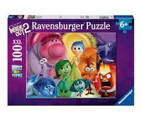Ravensburger - Inside Out 2, Puzzle 100 Pezzi XXL, Puzzle Bambini 6 anni o più, Inside Out Personaggi, 49x36cm