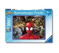 Ravensburger - Puzzles XXL Marvel Spiderman | Puzzle 6 Anni In Su | Puzzle 100 Pezzi Per Bambini Da 6 Anni In Su | Puzzle Bambini 36 X 49 Cm | Puzzles stitch bambina