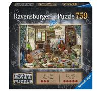 RAVENSBURGER - Ravensburger Exit Das Knstleratelier - Kontur-puzzle - 759 Stck(e) - Kunst - Kinder & Erwachsene - 12 Jahr(e) (16782)