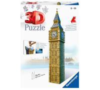 PUZZLE RAVENSBURGER 3D 216 PZ BIG BEN LONDRA 125548 6X6X41 CM