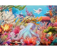 Ravensburger Reef Life - Puzzle grande formato da 500 pezzi, per adulti