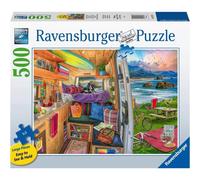 Ravensburger Rig Views - Puzzle di grande formato da 500 pezzi | Design unico con tecnologia Softclick | Ideale per adulti e bambini | Pezzi resi