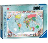 Ravensburger Ritratto of The Earth Puzzle, 1000 pezzi, per adulti e bambini dai 12 anni in su