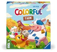 Ravensburger - Roll & Write: Colorful Farm, Giochi da Tavolo Bambini 5 anni o più, Gioco Educativo Per Bambini, 1 a 4 giocatori, Versione Italiana