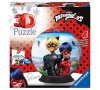 Ravensburger rotondo Tales of Ladybug & Cat Noir 3D Puzzle Ball Miraculous, 72 P