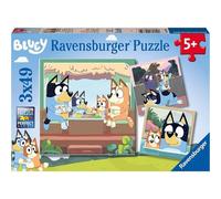 Ravensburger RVB05685 3 Puzzle da 49 Pezzi - Bluey