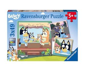 Ravensburger RVB05685 3 Puzzle da 49 Pezzi - Bluey
