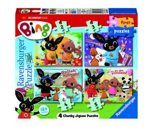 Ravensburger RVB06834 4 Puzzle in 1 - My First Puzzles: Bing A