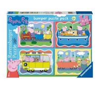 Ravensburger RVB06949 4 Puzzle da 42 Pezzi - Peppa Pig