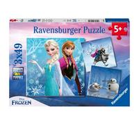 Ravensburger RVB09264 3 Puzzle da 49 Pezzi - Frozen B