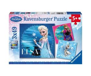 Ravensburger RVB09269 3 Puzzle da 49 Pezzi - Frozen C