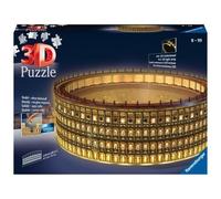 Ravensburger RVB11148 Puzzle da 216 Pezzi 3D Serie Maxi - Colosseo Night Edition