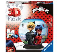Ravensburger RVB11167 Puzzle da 72 Pezzi 3D - Puzzle Ball Miraculous