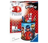 Ravensburger RVB11278 Puzzle da 54 Pezzi 3D - Portapenne Miraculous