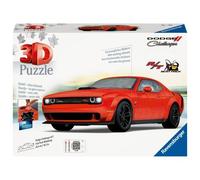 Ravensburger RVB11284 Puzzle da 108 Pezzi 3D - Dodge Challenger Scat Pack Red