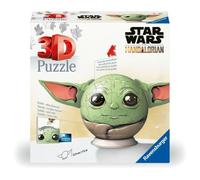 Ravensburger RVB11556 Puzzle da 77 Pezzi 3D - Puzzleball Star Wars Grogu con Ore