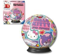 Ravensburger RVB11630 Puzzle da 72 Pezzi 3D - Puzzleball: Hello Kitty
