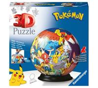 Ravensburger RVB11785 Puzzle da 72 Pezzi 3D - Puzzleball Pokémon