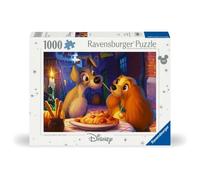 Ravensburger RVB12000003 Puzzle da 1000 Pezzi - Disney: Lilli e il Vagabondo