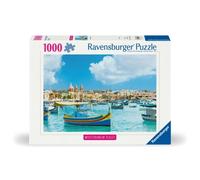 Ravensburger RVB12000028 Puzzle da 1000 Pezzi - Mediterranean Malta