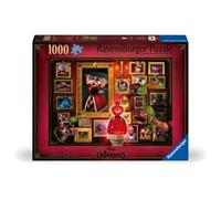 Ravensburger RVB12000038 Puzzle da 1000 Pezzi - Disney Villainous: Regina di Cuo
