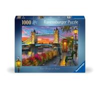 Ravensburger RVB12000041 Puzzle da 1000 Pezzi - Fantasy: Tower Bridge al tramont
