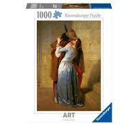 Ravensburger RVB12000061 Puzzle da 1000 Pezzi - Art Collection: Hayez, Il Bacio