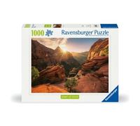 Ravensburger RVB12000118 Puzzle da 1000 Pezzi - Zion Canyon USA