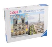 Ravensburger RVB12000231 2 Puzzle da 500 Pezzi - Gita a Parigi