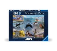 Ravensburger RVB12000277 Puzzle da 1000 Pezzi - Jaws - Lo Squalo