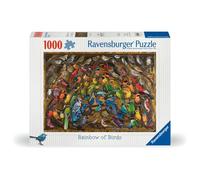 Ravensburger RVB12000281 Puzzle da 1000 Pezzi - Arcobaleno di Uccelli