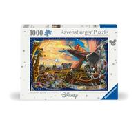 Ravensburger RVB12000321 Puzzle da 1000 Pezzi - Disney Classics: Il Re Leone